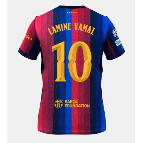 Billige Fotballdrakt Barcelona Lamine Yamal #10 Replika Hjemmedrakt 2026-27 Kortermet Billige Fotballdrakt Barcelona Lamine Yamal #10 Replika Hjemmedrakt 2026-27 Kortermet